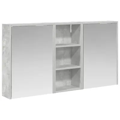 vidaXL Komplet omaric za kopalnico 3 pcs 116 x 16 x 62,5 cm