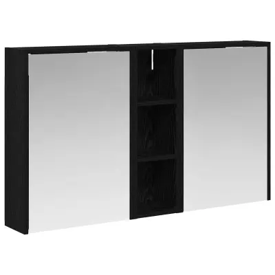 vidaXL Komplet omaric za kopalnico 3 pcs 106 x 16 x 62,5 cm
