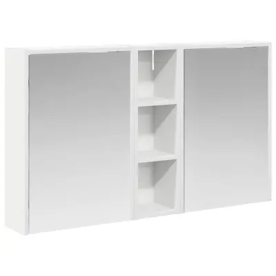 vidaXL Komplet omaric za kopalnico 3 pcs 106 x 16 x 62,5 cm