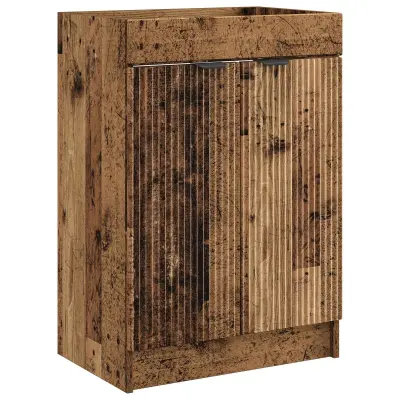 vidaXL Omarica pod umivalnikom Star les 78,5 x 37,5 x 81 cm