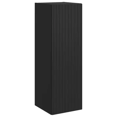 vidaXL Omejen kabineta za kopalnico Črna 33 x 34,5 x 100 cm