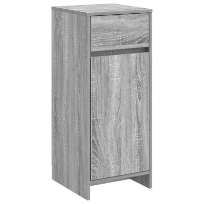 vidaXL Kopalniška omarica Siva Sonoma 35 x 36,5 x 85 cm Inženirski les