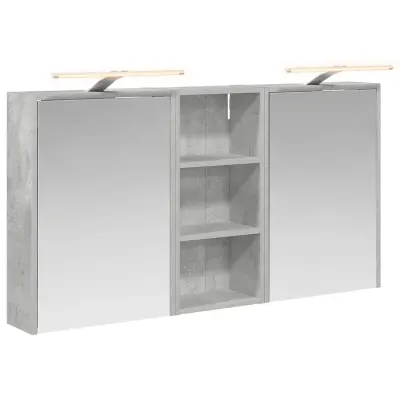 vidaXL Komplet omaric za kopalnico 3 pcs 116 x 16 x 62,5 cm
