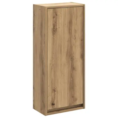 vidaXL Visoka umivalnik s police Artisan hrast 35 x 20 x 81 cm