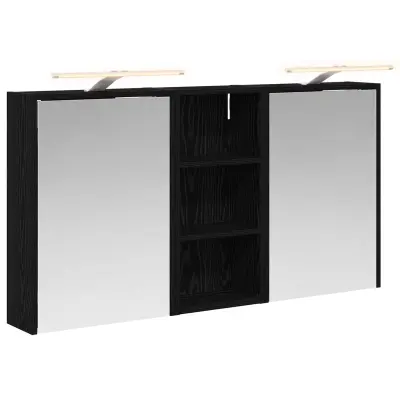 vidaXL Komplet omaric za kopalnico 3 pcs 116 x 16 x 62,5 cm