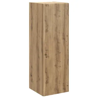 vidaXL Omejen kabineta za kopalnico Artisan hrast 33 x 34,5 x 60 cm