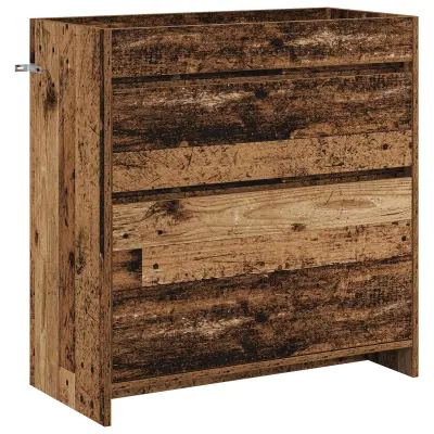 vidaXL Kopalniški kabinet pod umivalnikom Star les 78,5 x 37,5 x 81 cm