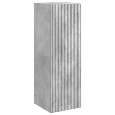 vidaXL Omejen kabineta za kopalnico Betonsko siva 33 x 34,5 x 100 cm