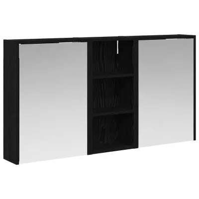 vidaXL Komplet omaric za kopalnico 3 pcs 116 x 16 x 62,5 cm