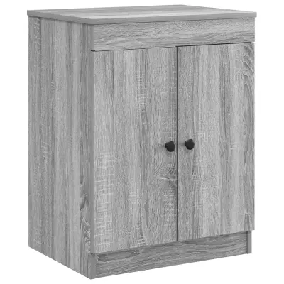 vidaXL Kopalniška omarica Siva Sonoma 54 x 41 x 70 cm Inženirski les