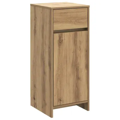 vidaXL Kopalniška omarica Artisan hrast 35 x 36,5 x 85 cm