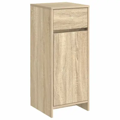 vidaXL Kopalniška omarica Sonoma hrast 35 x 36,5 x 85 cm