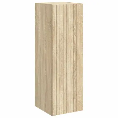 vidaXL Omejen kabineta za kopalnico Sonoma hrast 33 x 34,5 x 100 cm