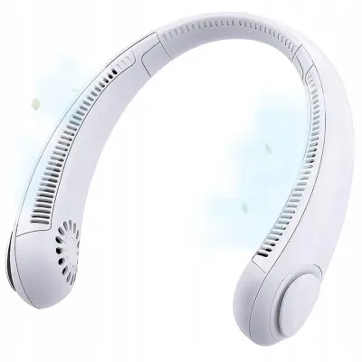 Prenosni aku. vratni ventilator USB bel