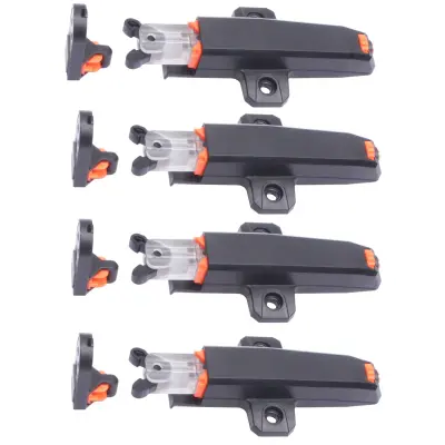 4 Pack Push to Open Zapah za omarice - Samozaklepanje Black
