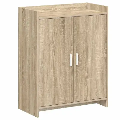 vidaXL Omara za čevlje Sonoma hrast 73,5 x 36 x 92 cm Inženirski les