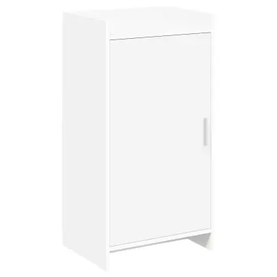 vidaXL Omara za čevlje z vrati Bela 48 x 36 x 92 cm Inženirski les