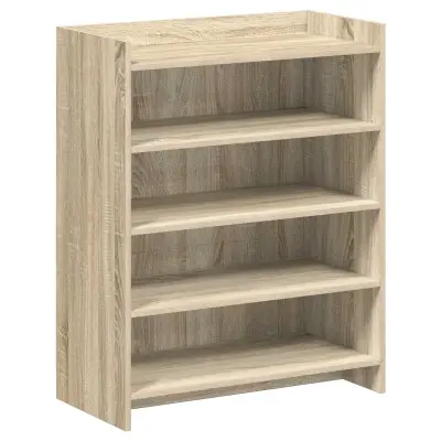 vidaXL Omara za čevlje Sonoma hrast 73,5 x 36 x 92 cm Inženirski les