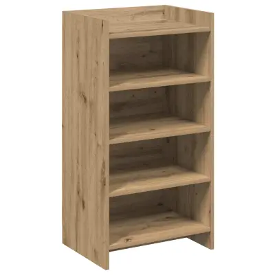 vidaXL Omara za čevlje Artisan hrast 48 x 36 x 92 cm Inženirski les