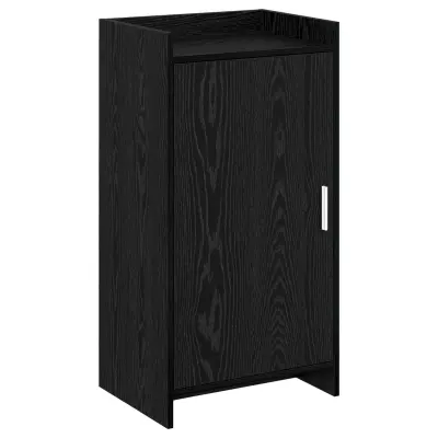 vidaXL Omara za čevlje Črni hrast 48 x 36 x 92 cm Inženirski les