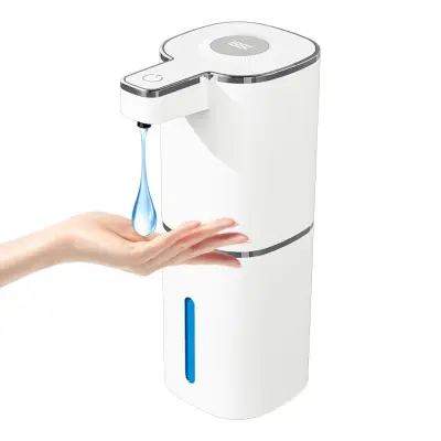 Beli brezzkontaktni penasti dozirnik mila 400ml, USB 1200mAh