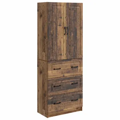 vidaXL Set omar 2 pcs Star les 66 x 34,5 x 87 cm Inženirski les