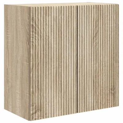 vidaXL Omara za steno Sonoma hrast 59 x 31 x 60 cm Inženirski les