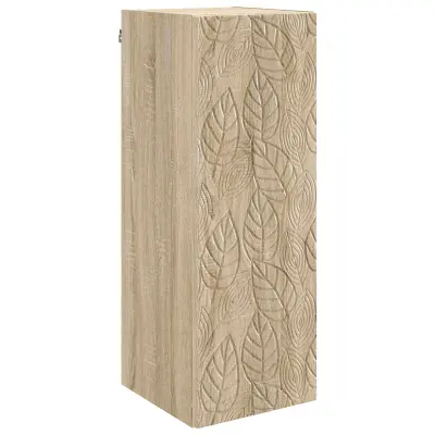 vidaXL Omara za steno Sonoma hrast 33 x 34,5 x 90 cm Inženirski les