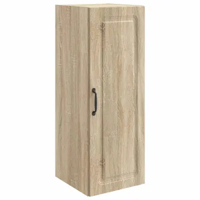 vidaXL Omara za steno Sonoma hrast 33 x 34,5 x 90 cm Inženirski les