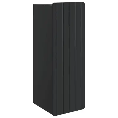 vidaXL Omara za steno Črna 33 x 34,5 x 94 cm Inženirski les