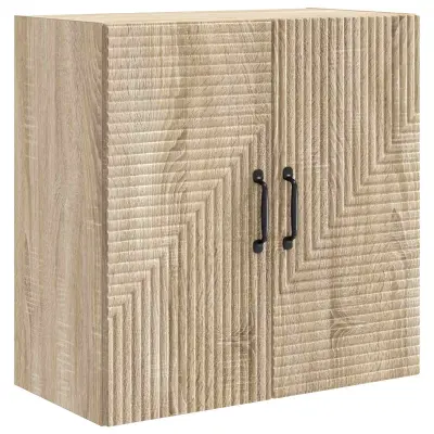 vidaXL Omara za steno Sonoma hrast 59 x 31 x 60 cm Inženirski les