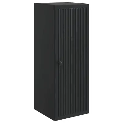 vidaXL Omara za steno Črna 33 x 34,5 x 90 cm Inženirski les