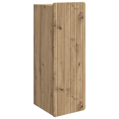 vidaXL Omara za steno Artisan hrast 33 x 34,5 x 94 cm Inženirski les