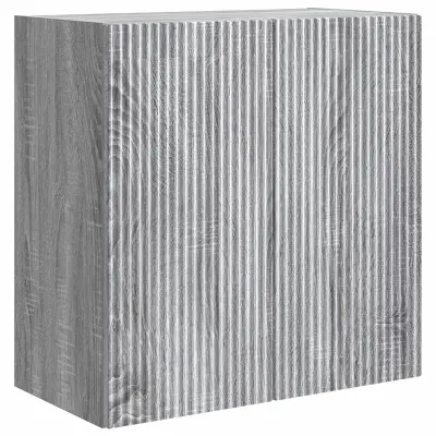 vidaXL Omara za steno Siva Sonoma 59 x 31 x 60 cm Inženirski les