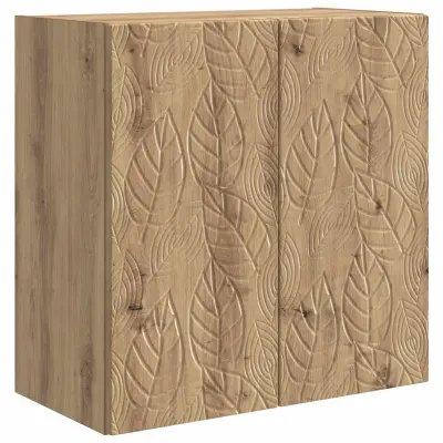 vidaXL Omara za steno Artisan hrast 59 x 31 x 60 cm Inženirski les