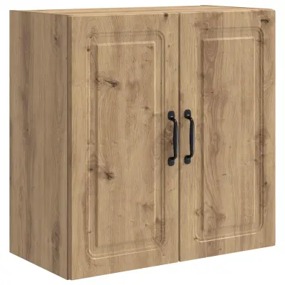 vidaXL Omara za steno Artisan hrast 59 x 31 x 60 cm Inženirski les