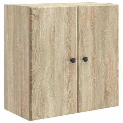 vidaXL Omara za steno Sonoma hrast 59 x 31 x 60 cm Inženirski les