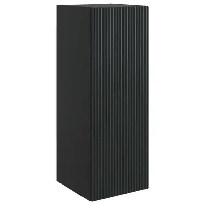 vidaXL Omara za steno Črna 33 x 34,5 x 90 cm Inženirski les