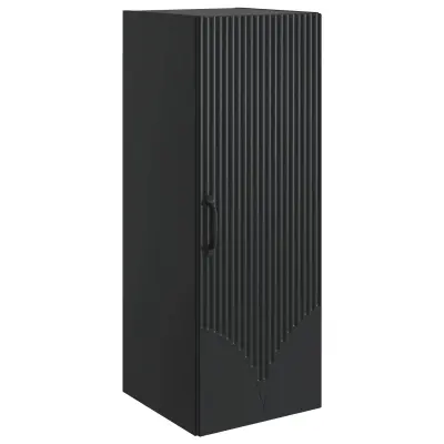vidaXL Omara za steno Črna 33 x 34,5 x 90 cm Inženirski les