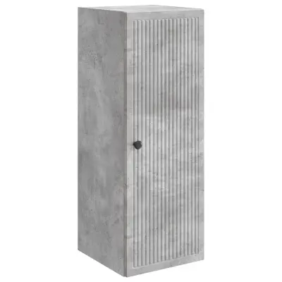 vidaXL Omara za steno Betonsko siva 33 x 34,5 x 90 cm Inženirski les