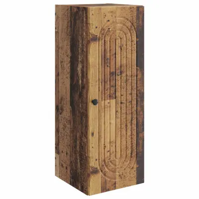 vidaXL Omara za steno Star les 33 x 34,5 x 90 cm Inženirski les
