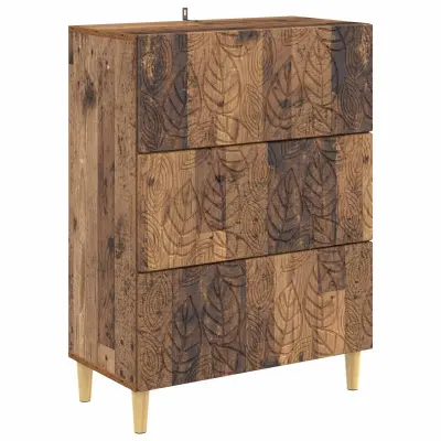 vidaXL Predalna omara Star les 66 x 34,5 x 90 cm Inženirski les