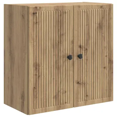 vidaXL Omara za steno Artisan hrast 59 x 31 x 60 cm Inženirski les
