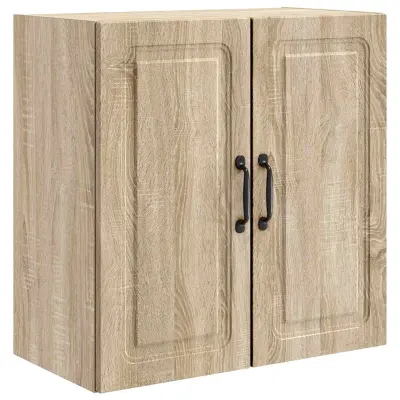 vidaXL Omara za steno Sonoma hrast 59 x 31 x 60 cm Inženirski les
