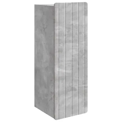 vidaXL Omara za steno Betonsko siva 33 x 34,5 x 94 cm Inženirski les