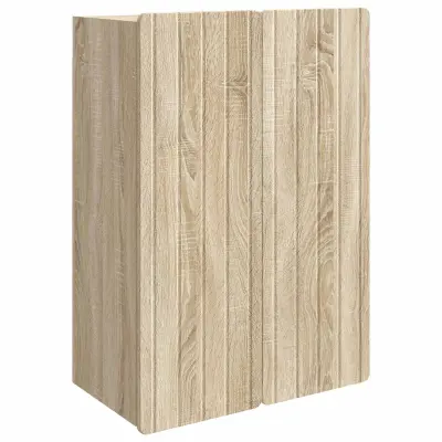 vidaXL Omara za steno Sonoma hrast 66 x 34,5 x 92 cm Inženirski les