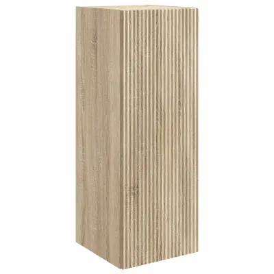 vidaXL Omara za steno Sonoma hrast 33 x 34,5 x 90 cm Inženirski les