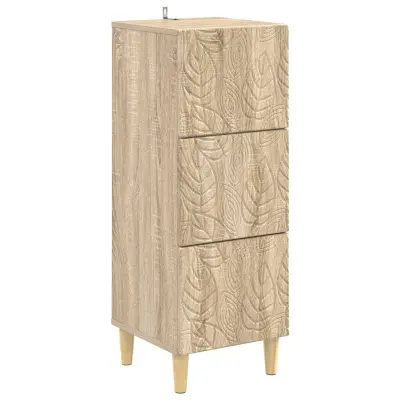 vidaXL Predalna omara Sonoma hrast 33 x 34,5 x 90 cm Inženirski les