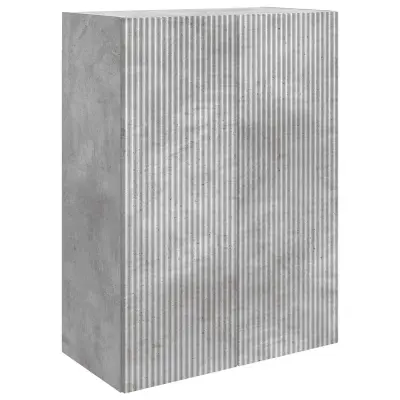 vidaXL Omara za steno Betonsko siva 66 x 34,5 x 90 cm Inženirski les
