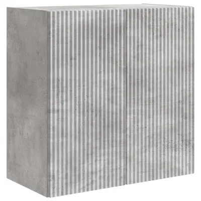 vidaXL Omara za steno Betonsko siva 59 x 31 x 60 cm Inženirski les